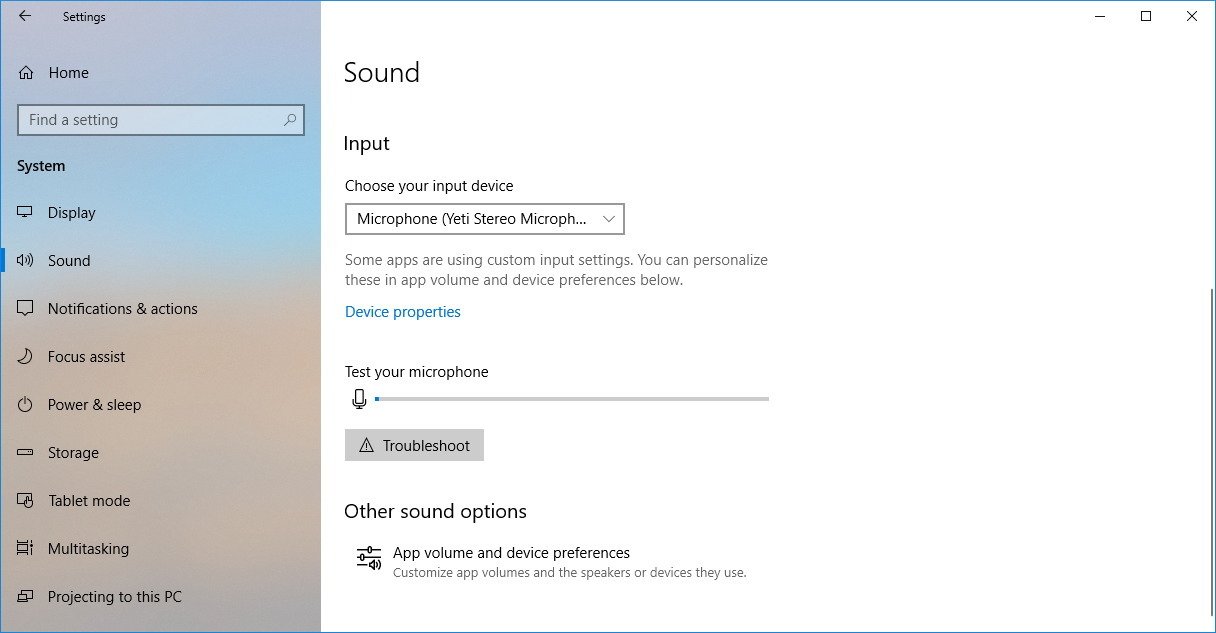 How to adjust sound for a specific app using Settings